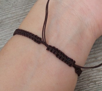 Armband met Amethist in vergulde omlijsting