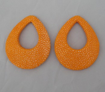 Hanger set Roggenleer oranje