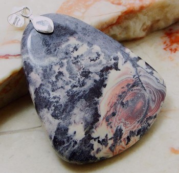 Edelsteenhanger Picasso Jasper