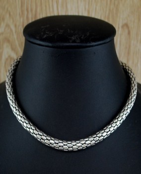 Sterling zilveren ketting 46 cm / 7 mm