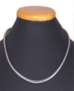 Sterling zilveren ketting 40 cm / 3 mm