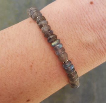 Zilveren armband met Labradoriet